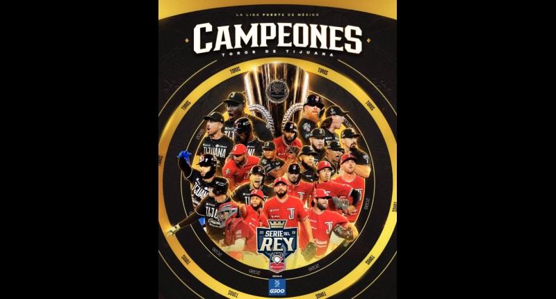 GRITO DE CAMPEONATO! TOROS DE TIJUANA BLANQUEA A OLMECAS Y REINA EN LA LMB
