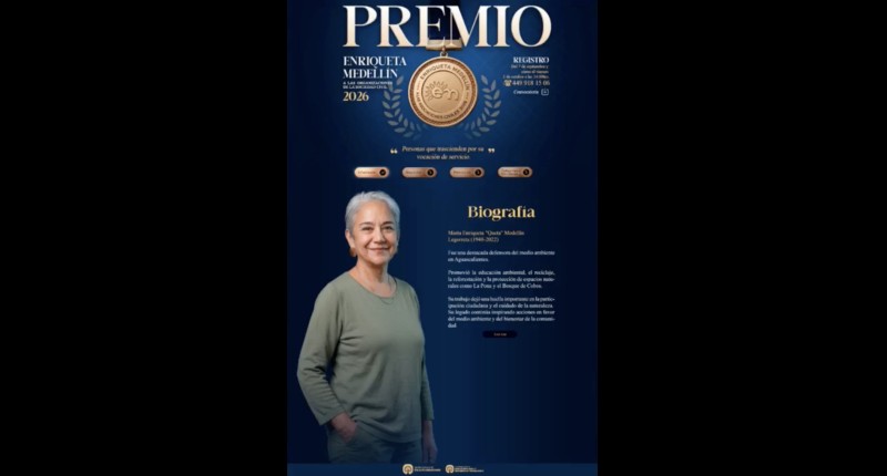 VIDEO| EL 2 DE OCTUBRE VENCE LA CONVOCATORIA PARA INSCRIBIRSE AL PREMIO ENRIQUETA MEDELLÍN 