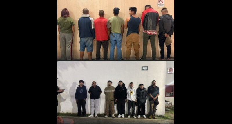 14 ´ANGELITOS´ DETENIDOS EN OPERATIVOS DE VIGILANCIA EN AGS