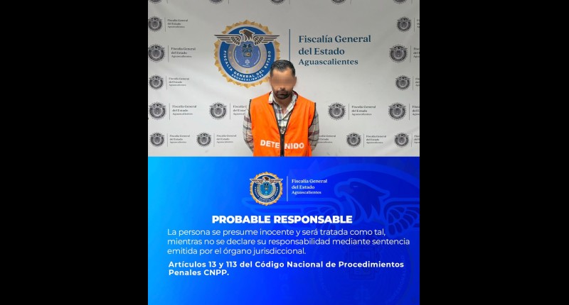 FISCALÍA DE AGS OBTIENE VINCULACIÓN A PROCESO POR ROBO DE MÁS DE 1.8 MILLONES DE PESOS EN AGRAVIO DE UNA NOTARÍA