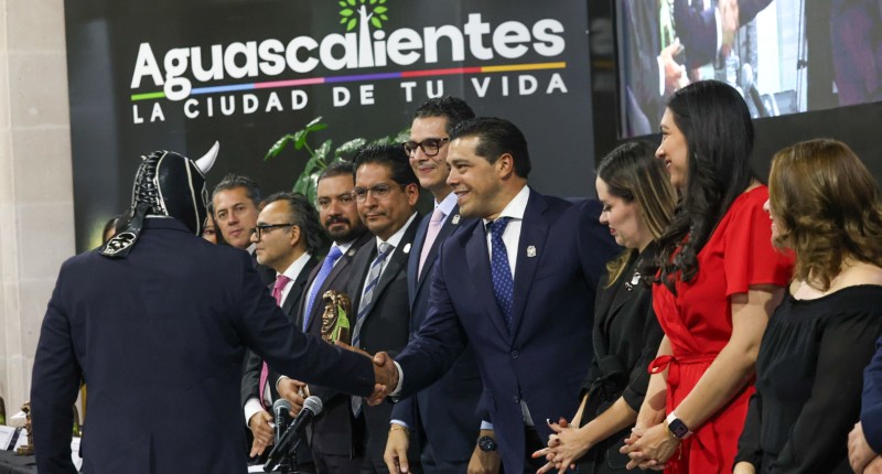 RECONOCE MUNICIPIO DE AGS CON EL PREMIO AL `MÉRITO GUERRERO AZTECA 2026´ A ATLETAS DESTACADOS QUE HAN PUESTO EL NOMBRE DE AGUASCALIENTES EN ALTO