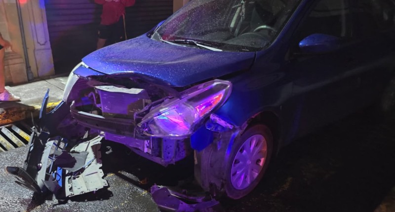 CHOCARON DOS VEHÍCULOS EN LA ZONA CENTRO DE LA CD DE AGS