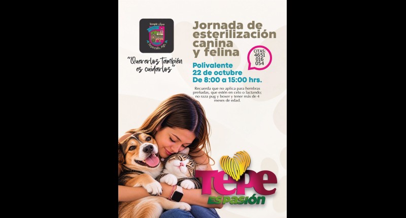 EN TEPEZALÁ, EL BIENESTAR ANIMAL ES COMPROMISO DE TODOS
