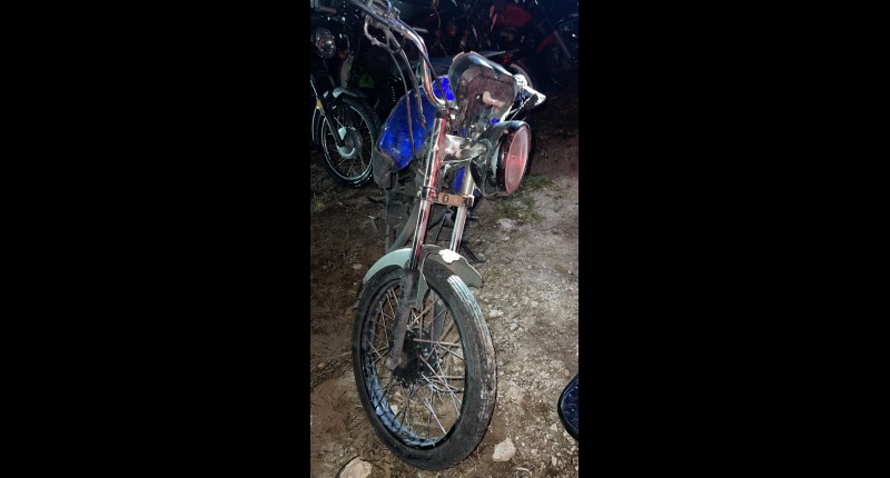 POLICÍA MUNICIPAL DE AGS  RECUPERA MOTOCICLETA CON REPORTE DE ROBO EN EL FRACCIONAMIENTO MÉXICO