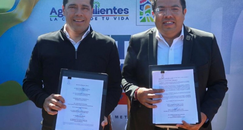 LEO MONTAÑEZ Y CÉSAR MEDINA FIRMAN CONVENIO DE COORDINACIÓN PARA FORTALECER LOS SERVICIOS PÚBLICOS CON VISIÓN METROPOLITANA