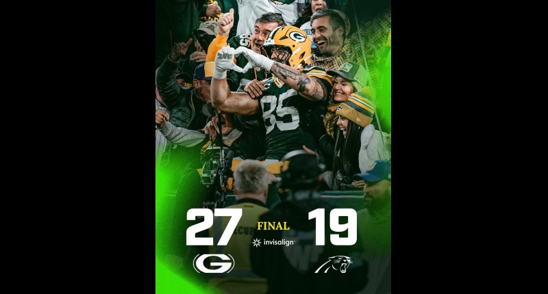 LOS PACKERS VENCEN A LOS PANTHERS EN EL ARRANQUE DE LA SEMANA 8